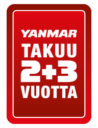 Yanmar-takuu 2+3 vuotta 192x250